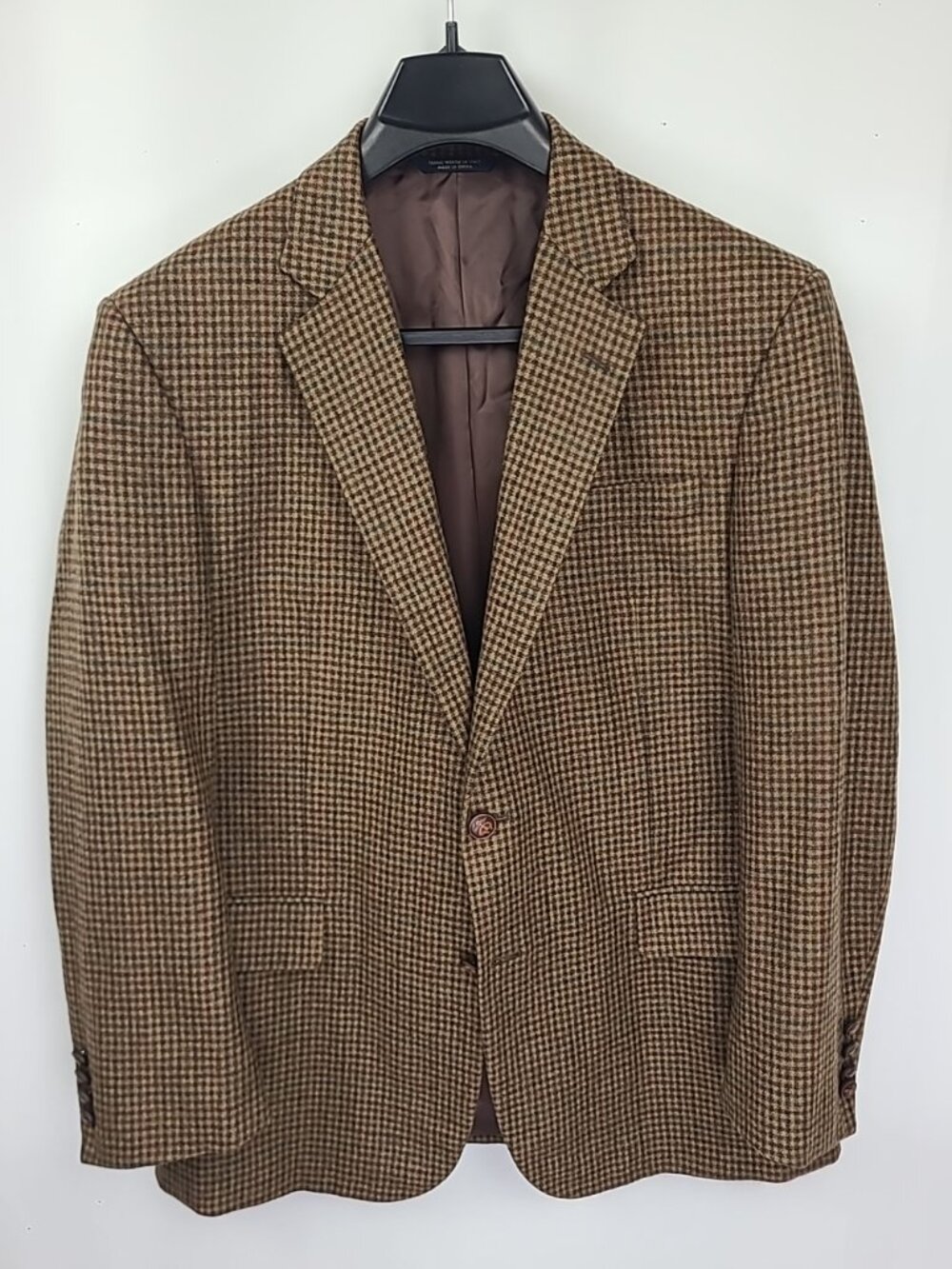Brooks Brothers 1818 Madison Ethomas Wool Cashmere Blend Sports Coat Blazer 42R
